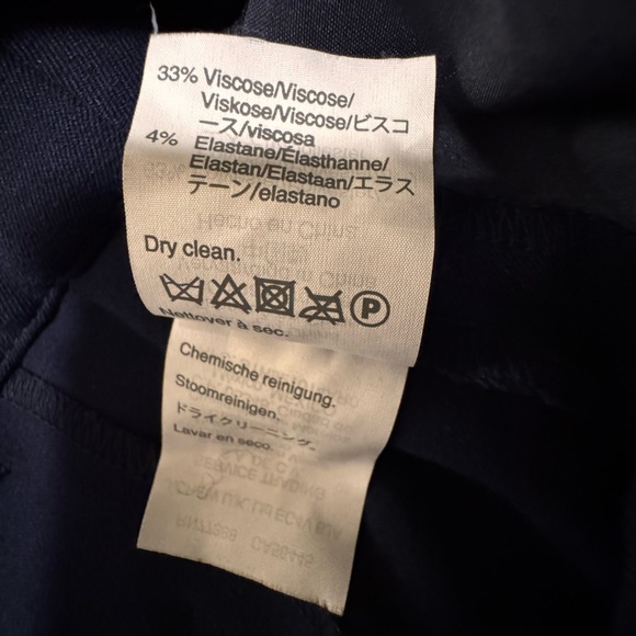 J.Crew women’s pants size 10, navy blue - Picture 6 of 9